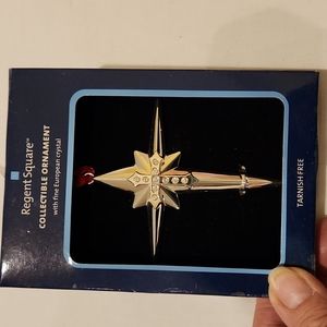 Regent Square collectible holiday ornament with European crystals